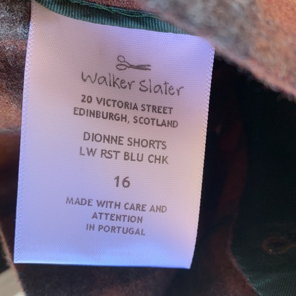 NWOT WALKER SLATER LAMBSWOOL DIONNE SHORTS WOMENS 16 - Picture 7 of 8